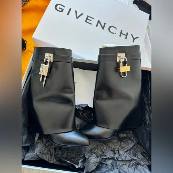 Givenchy | Shoes | Givenchy Shark Lock Ankle Boots In